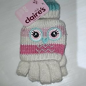 NWT kids "Claire's" designer mittens